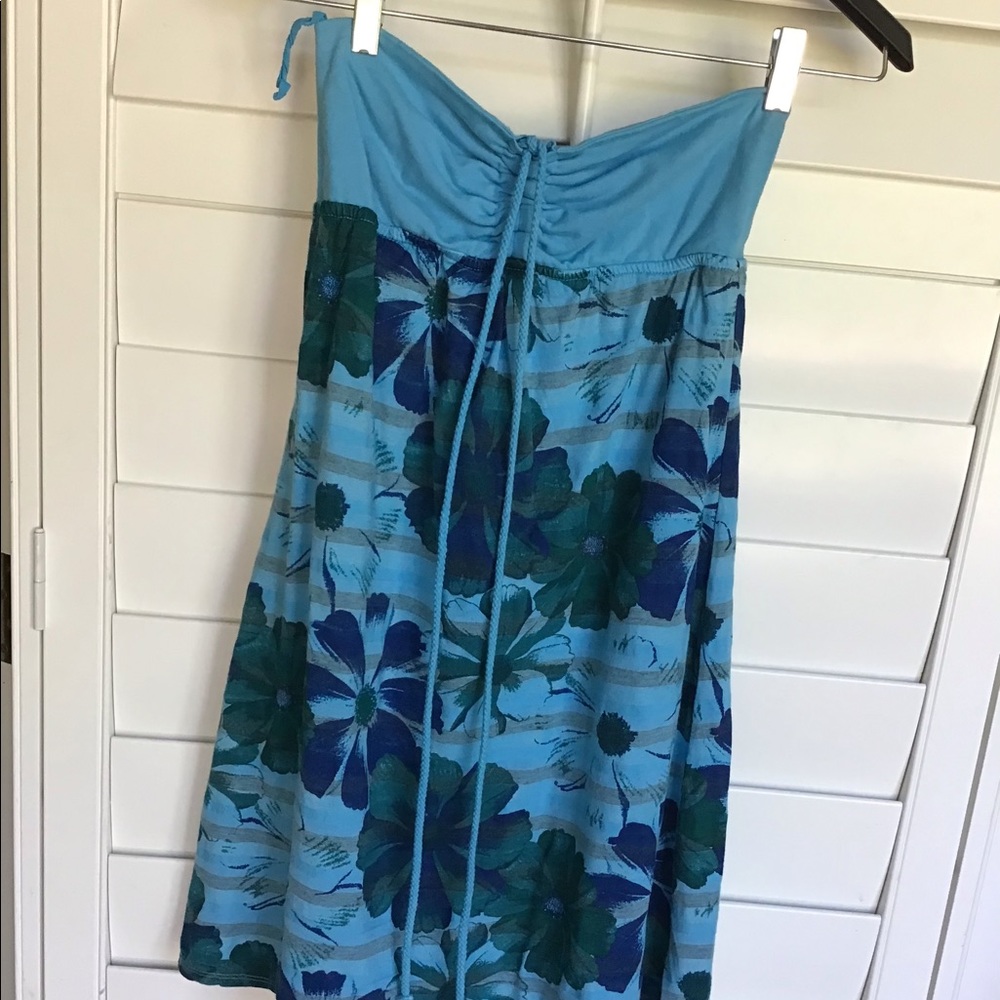 New Hard Tail strapless mini dress